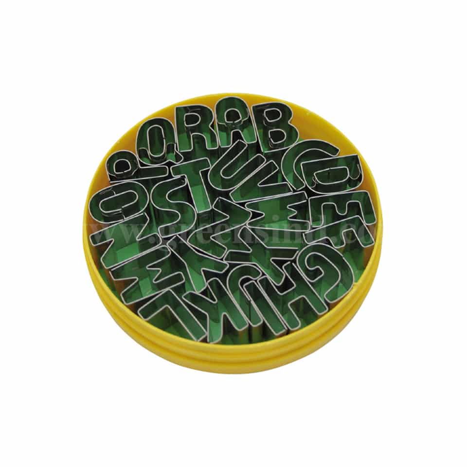 SCHNEIDER Decorating Cookie Cutters - Alphabets Set of 26