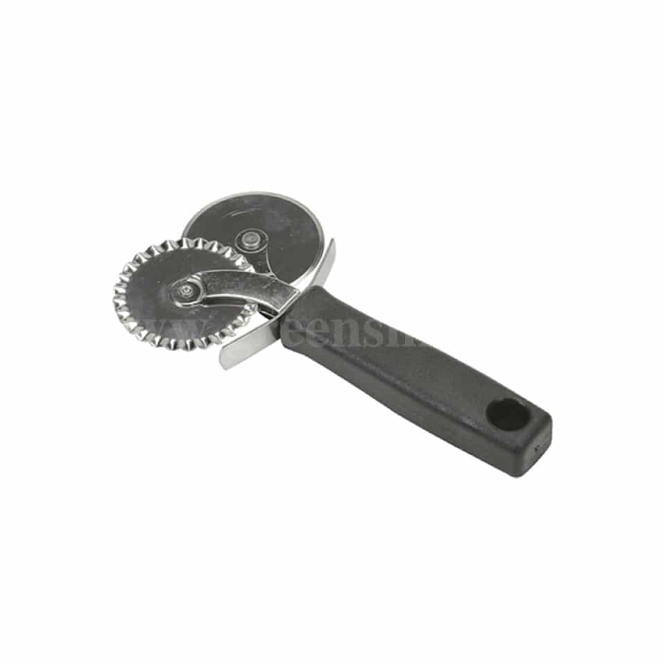 SCHNEIDER Dough and Pizza Cutter-Double, Plain & Serrated D 55 mm