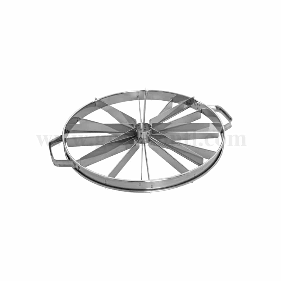 SCHNEIDER Stainless Steel Tart marker Double-sided D 330 x h 53 mm-8/12 Pcs