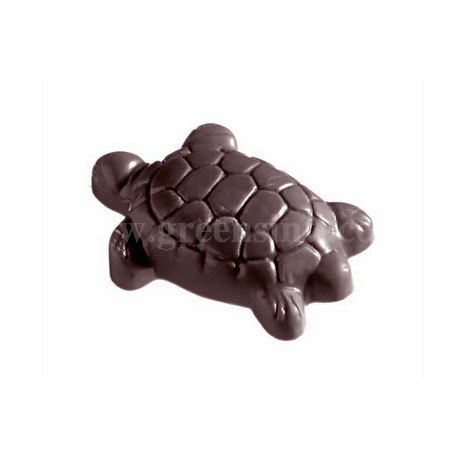 SCHNEIDER Polycarbonate Chocolate Mould Turtle 50 x 35 x h 12 mm