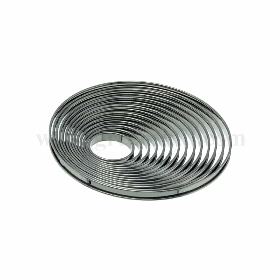 SCHNEIDER Tart Ring Round with Folded Rim D 300 x h20 mm