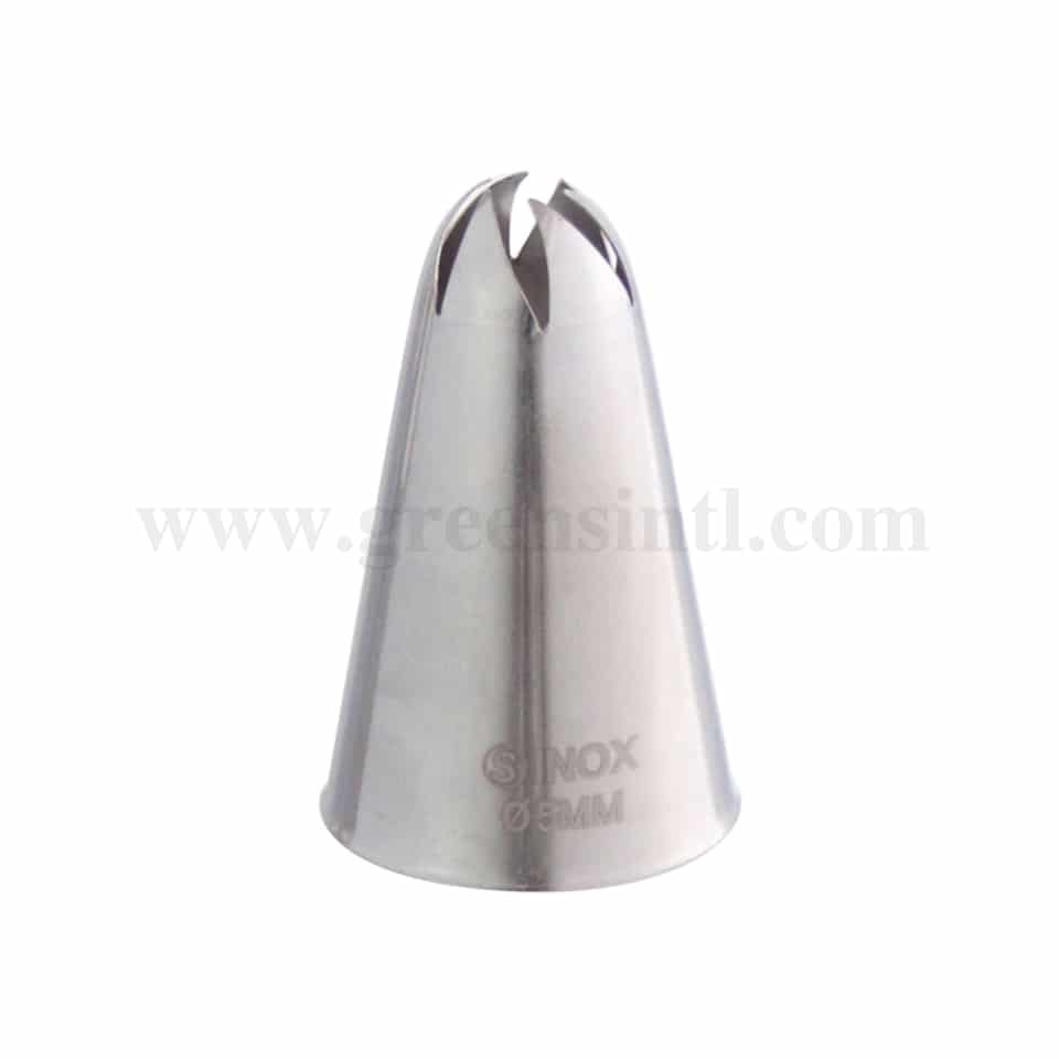 SCHNEIDER Rose Piping Tips D 8 mm