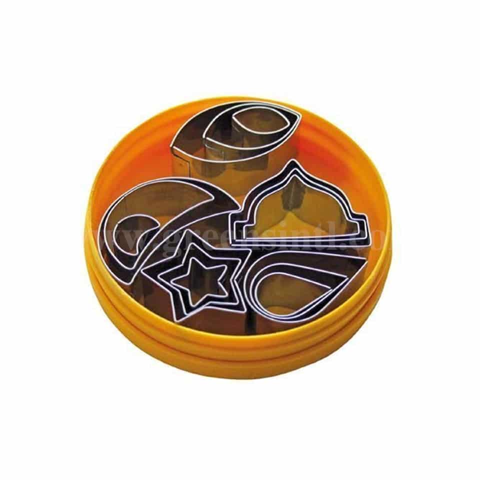 SCHNEIDER Decorating Cookie Cutters Jingle Bell Set of 15