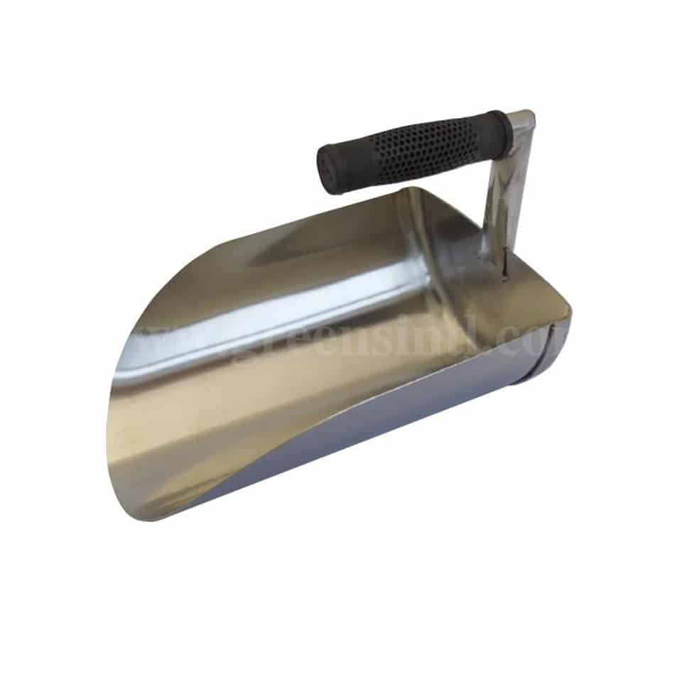 SCHNEIDER Flour Scoop Stainless Steel with rubber handle 280 mm-2000 ml