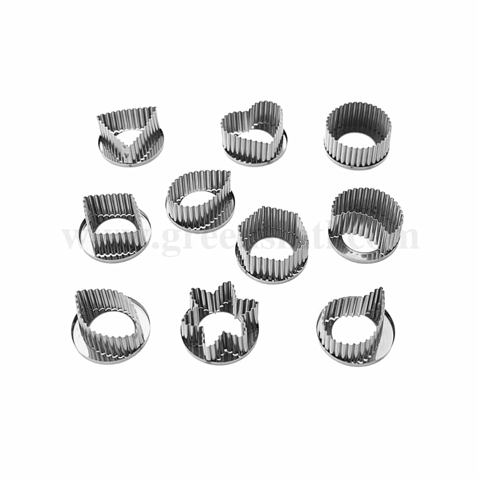 SCHNEIDER Cookie Cutter Christmas Serrated Set of 10- D 50 mm