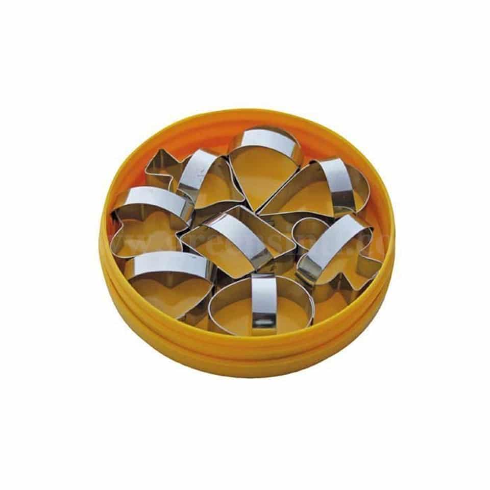 SCHNEIDER Decorating Cookie Cutters Cards Set of 8