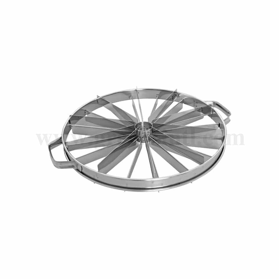 SCHNEIDER Stainless Steel Tart marker Double-sided D 330 x h 53 mm-10/16 Pcs