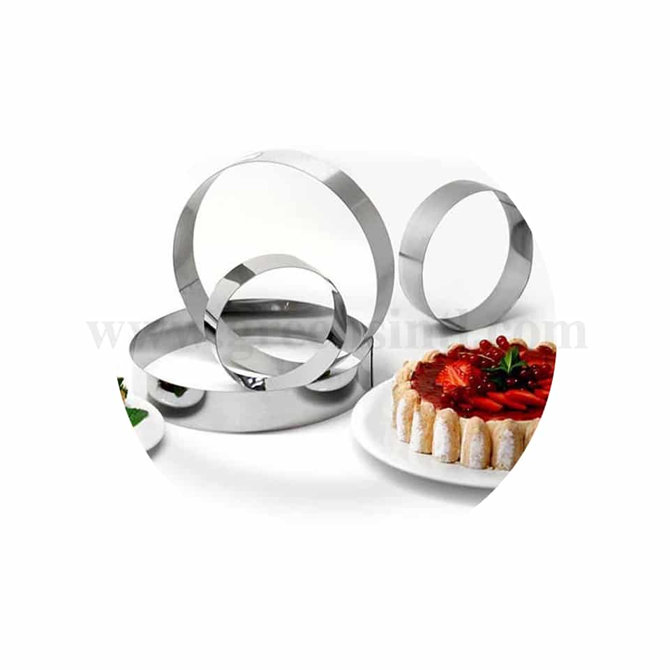 SCHNEIDER Tart Rings Set of 4