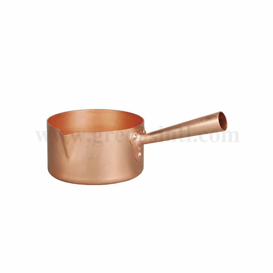 SCHNEIDER Sugar Pan Copper with Handle D 180 x h 100 mm-2.5 L