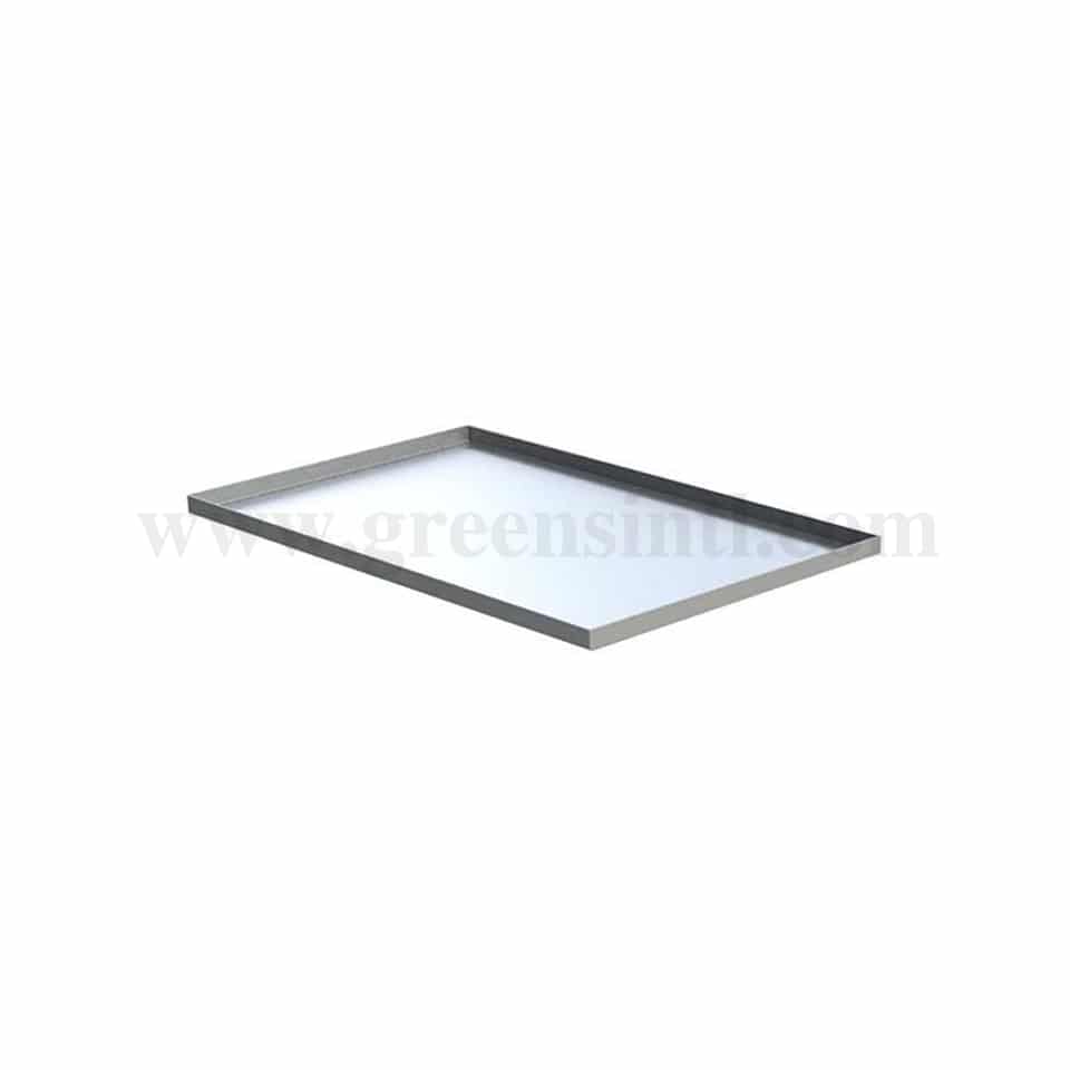 SCHNEIDER Aluminium Baking Tray Non Perforated 400 x 600 x h 50 mm Thick 2.0mm-90◦