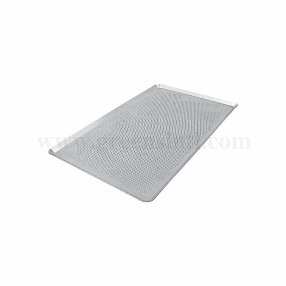 SCHNEIDER Aluminium Baking Tray Perforated 400 x 300 x h 10 mm- 45°