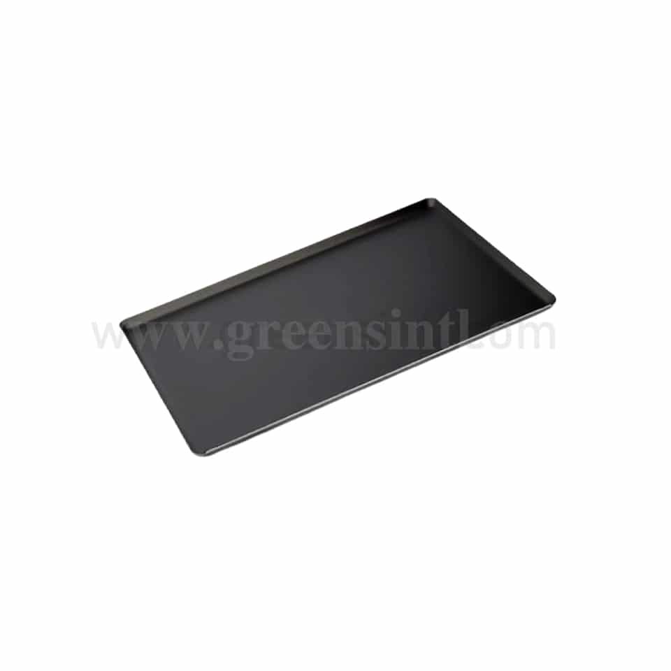 SCHNEIDER Baking Tray Aluminium Teflon Coated 600 x 400 x h 15 mm Thickness 1.90mm- 45◦