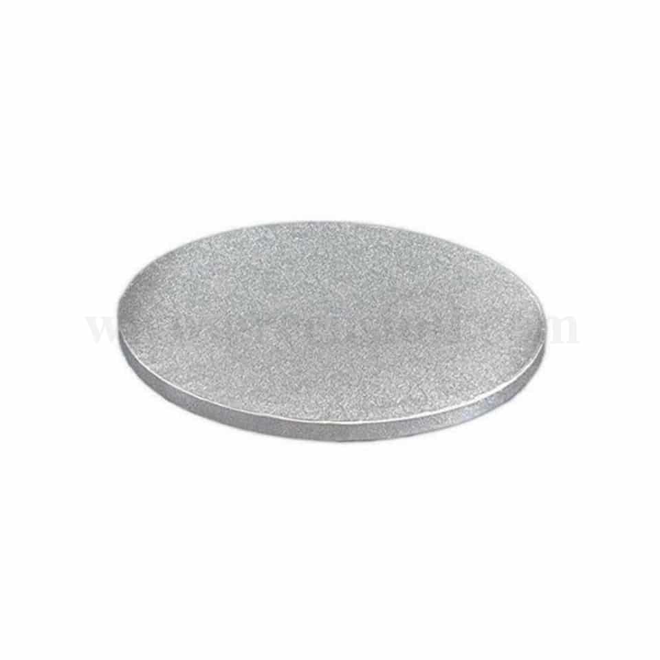 GREENS Cake Drum Silver Round D 13 Inch H 10 mm