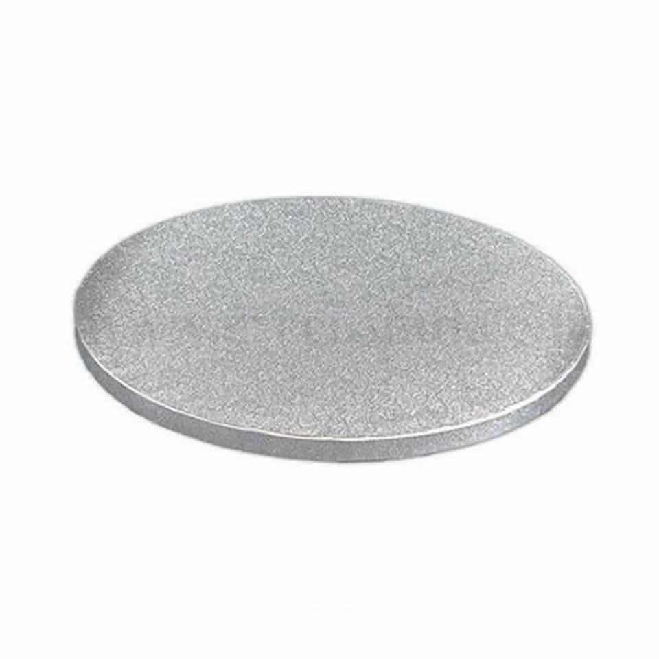 GREENS Cake Drum Silver Round D 18 Inch H 10 mm