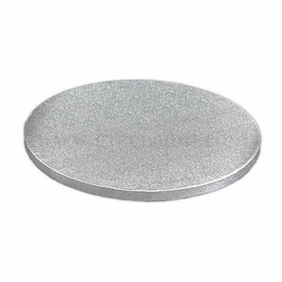 GREENS Cake Drum Silver Round D 24 Inch H 10 mm