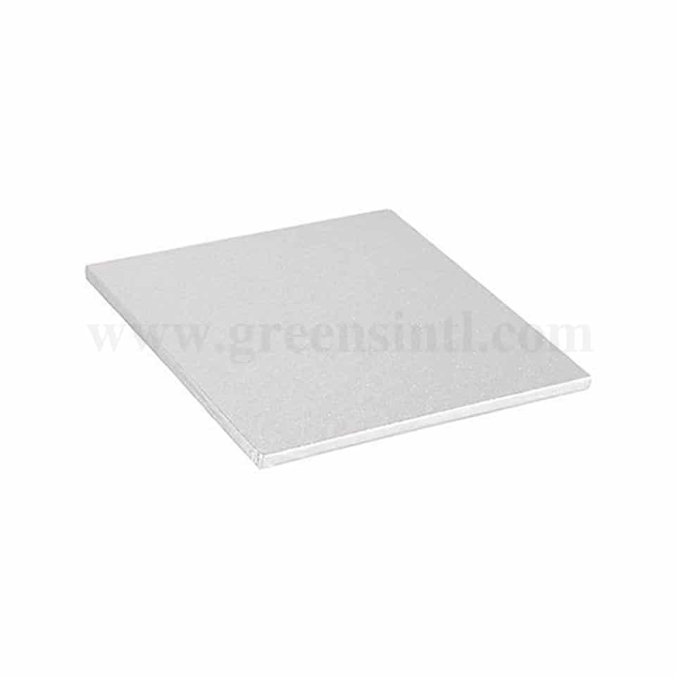 GREENS Cake Drum Square Silver L 20 Inch H 10 mm