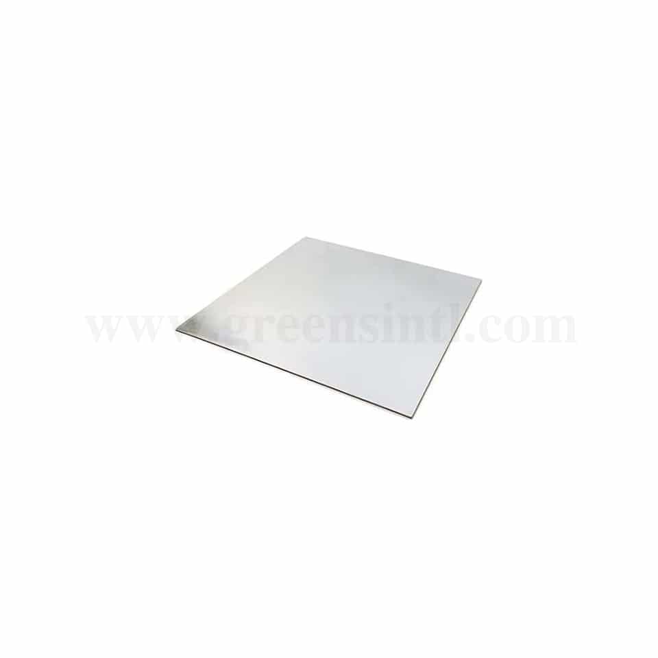 GREENS Cake Board Square Silver D 8 Inch H 2 mm
