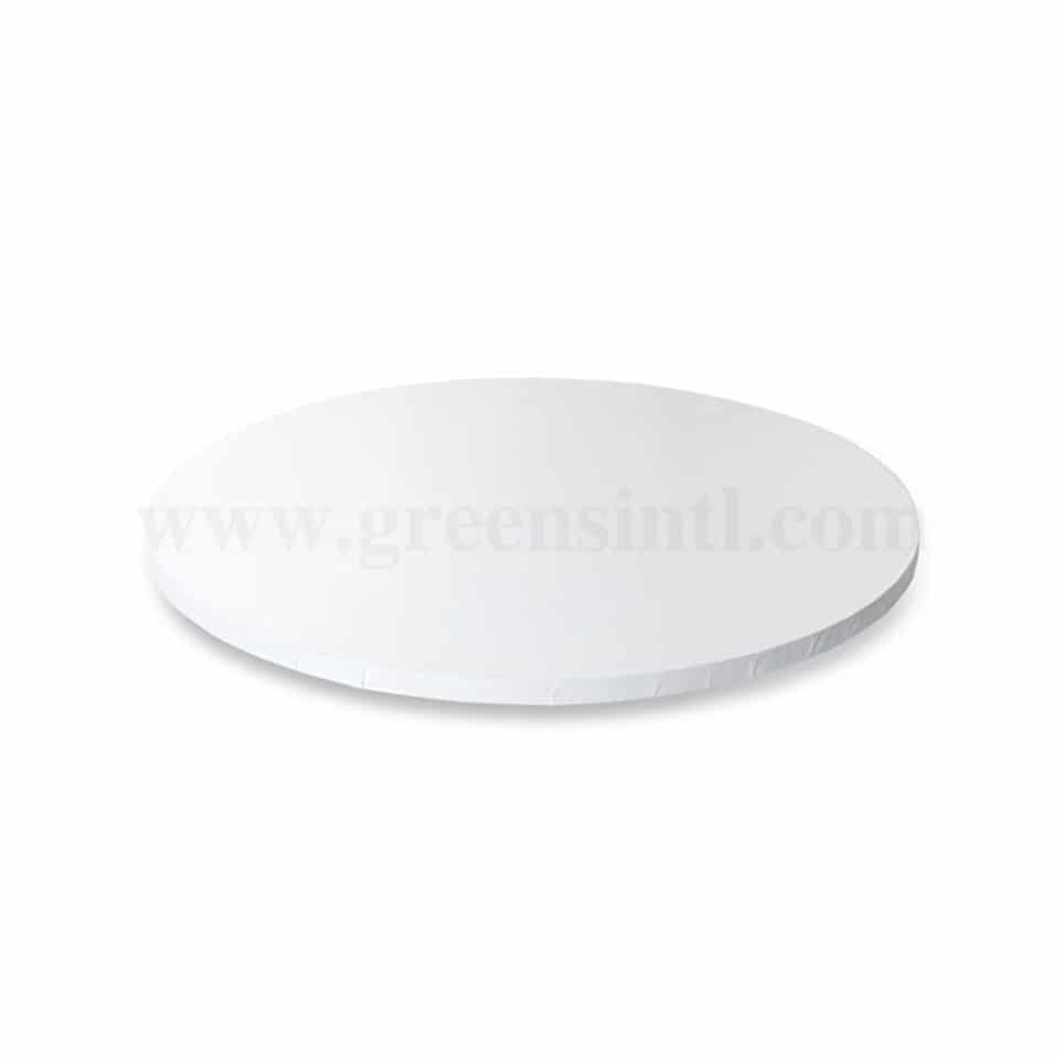 GREENS Cake Drum Round White D 16 Inch H 10 mm