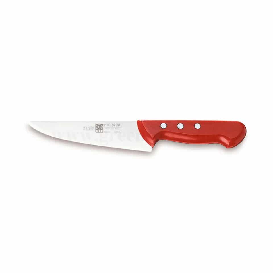 SICO PROFESSIONAL Meat Knife Red 190mm