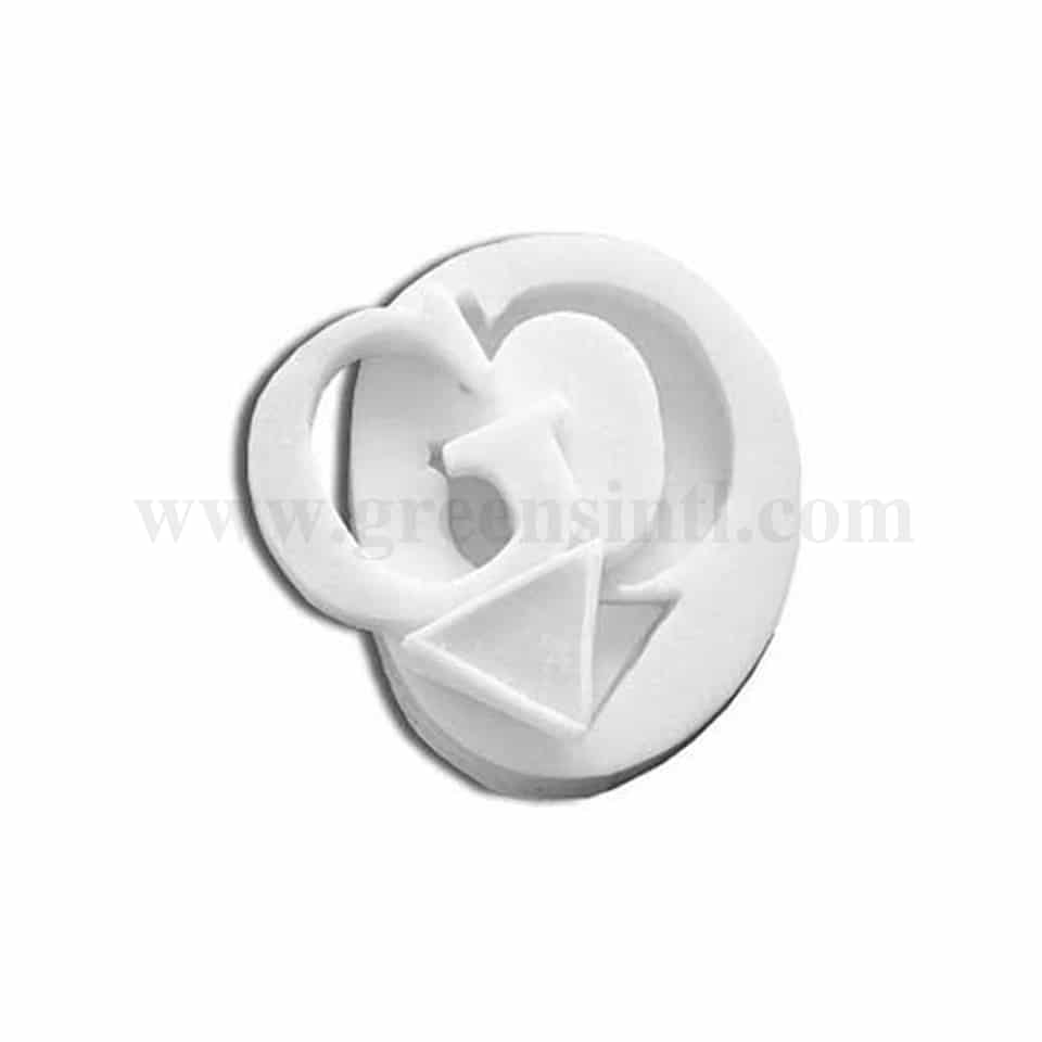 GREENS CHOICE Silicone Mould Letter G -52 x 35 x h 30 mm