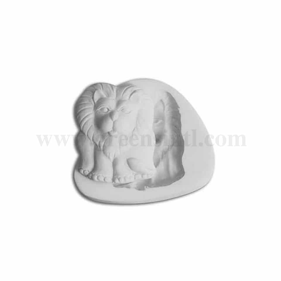 GREENS CHOICE Silicone Mould Lion 37 x 42 mm