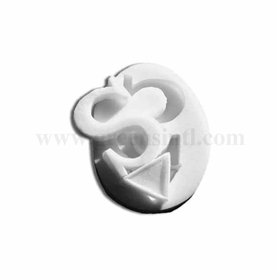 GREENS CHOICE Silicone Mould Letter S - 56 x 28 x h 30 mm