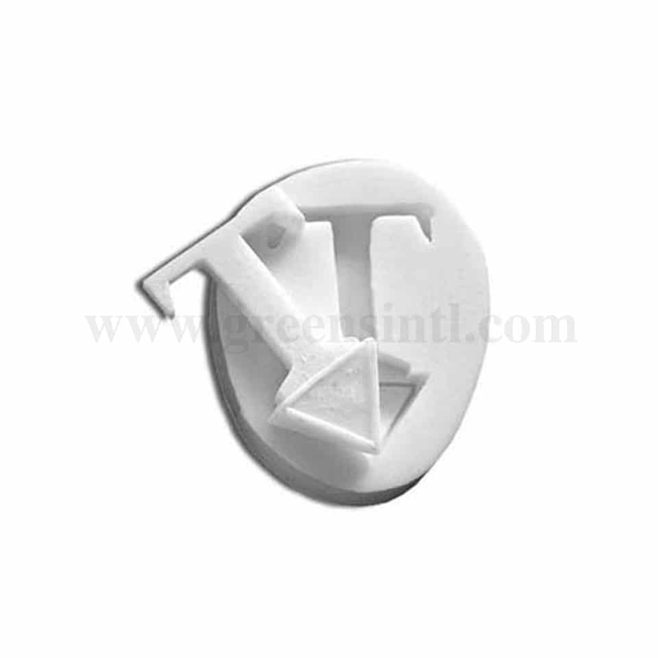 GREENS CHOICE Silicone Mould Letter T-50 x 32 x h 30 mm