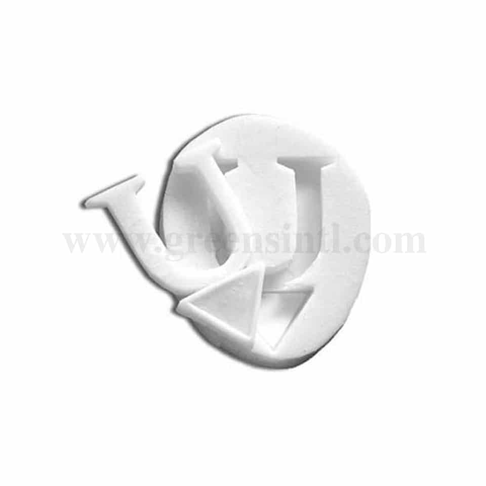 GREENS CHOICE Silicone Mould Letter U-50 x 36 x h 30 mm