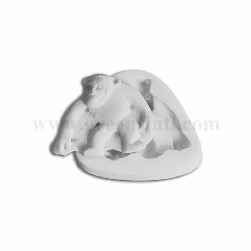 GREENS CHOICE Silicone Mould Monkey 56 x 45 mm