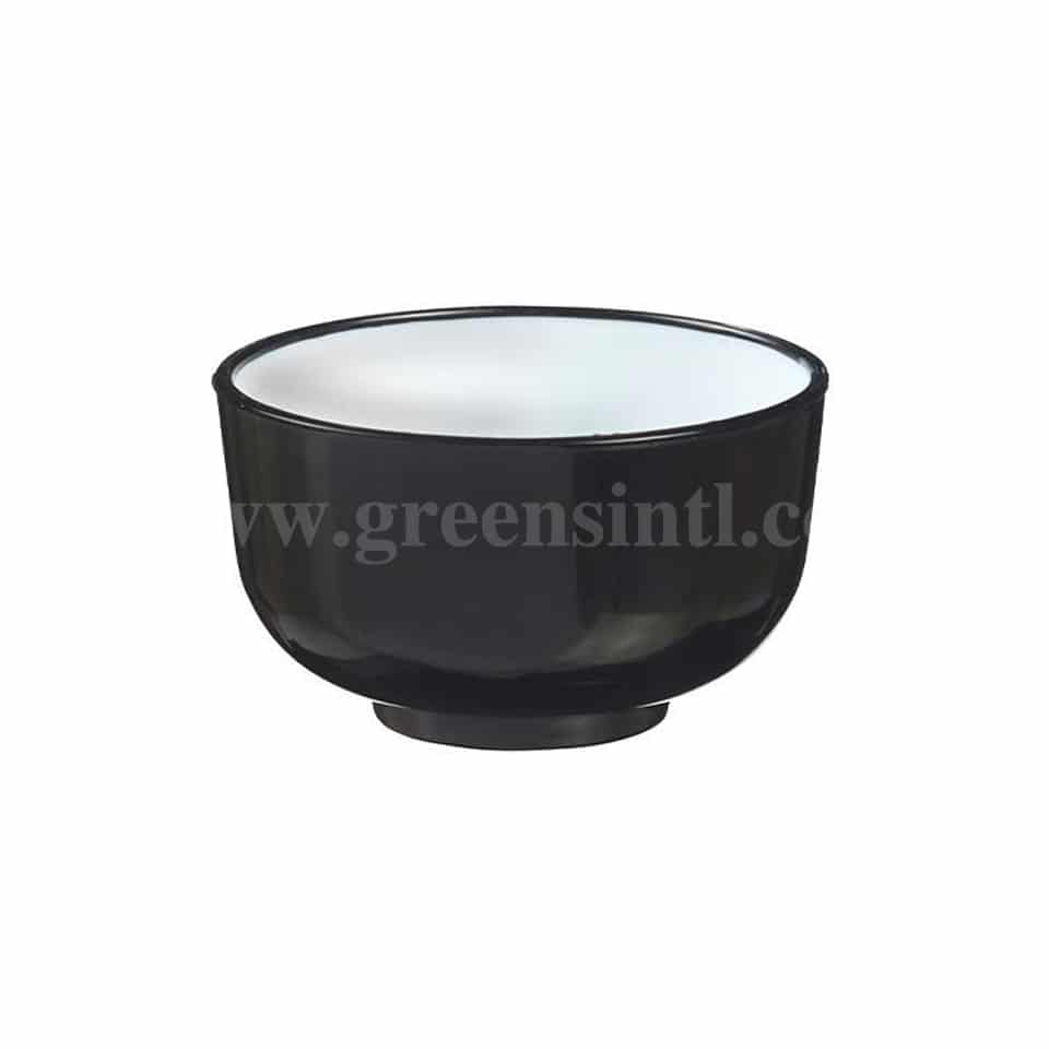 SOLIA Thai Mini Bowl Black & White D 50 x h28 mm-30ml-10 Pcs
