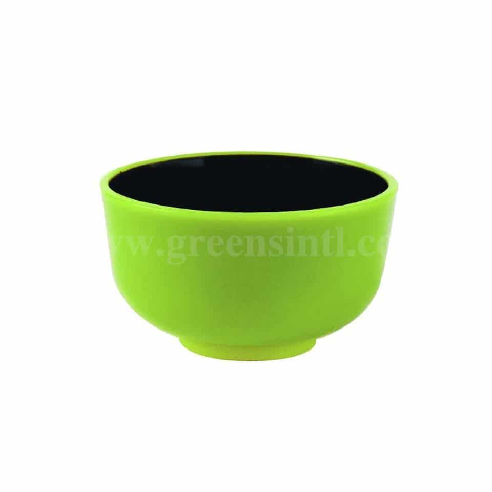 SOLIA Thai Mini Bowl Pistachio & Black D 50 x h28 mm-30ml-10 Pcs