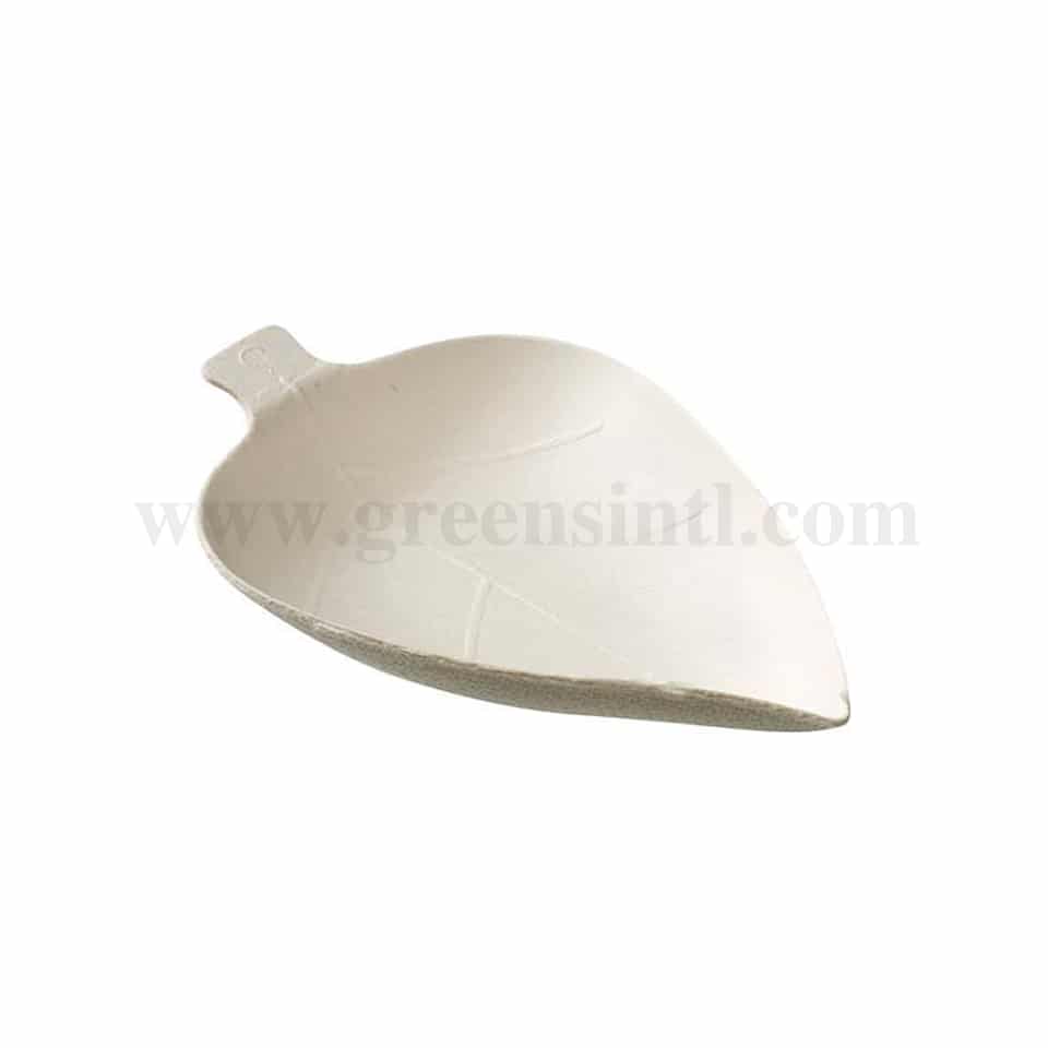 SOLIA Sugarcane Pulp Leaf Mini Dish 92 x61 x 17 mm-50 Pcs