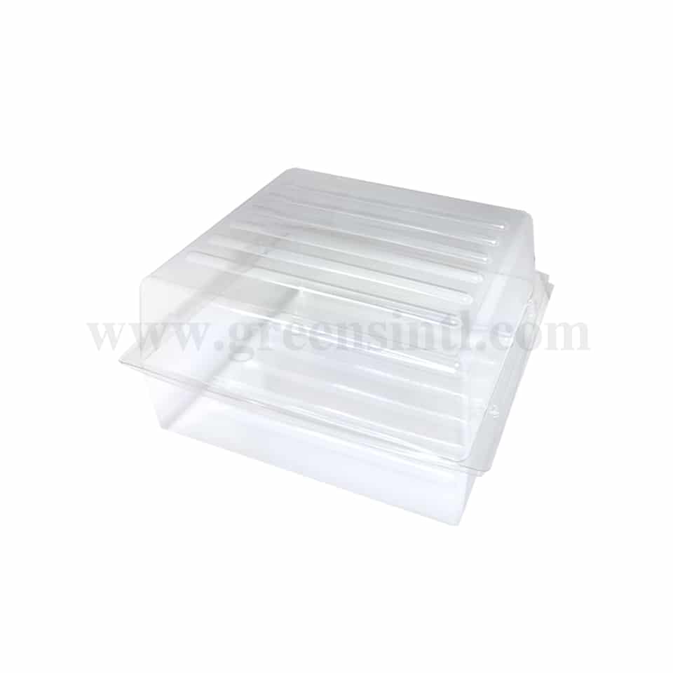 SOLIA Thermoformed Box for 70 Macaroons 255 x 230 x 50 mm-1x5 Sets