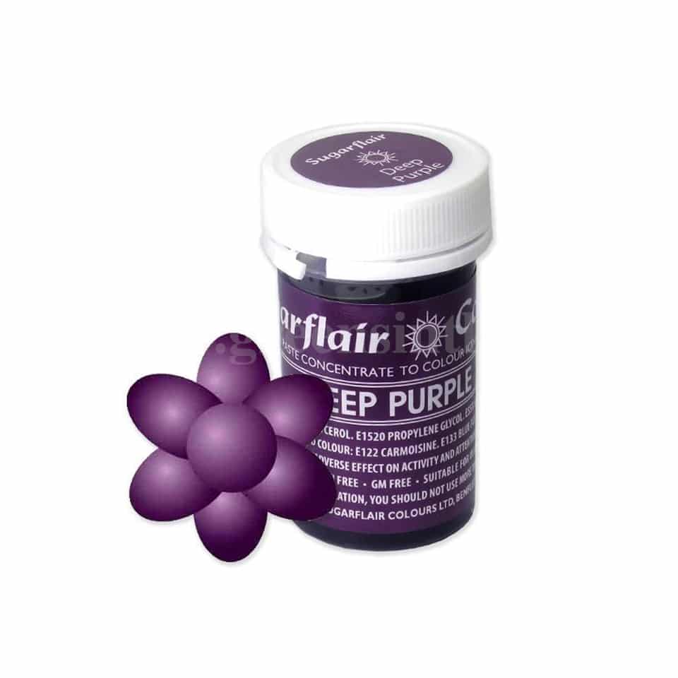 SUGARFLAIR Spectral Gel Colour Deep Purple 25g