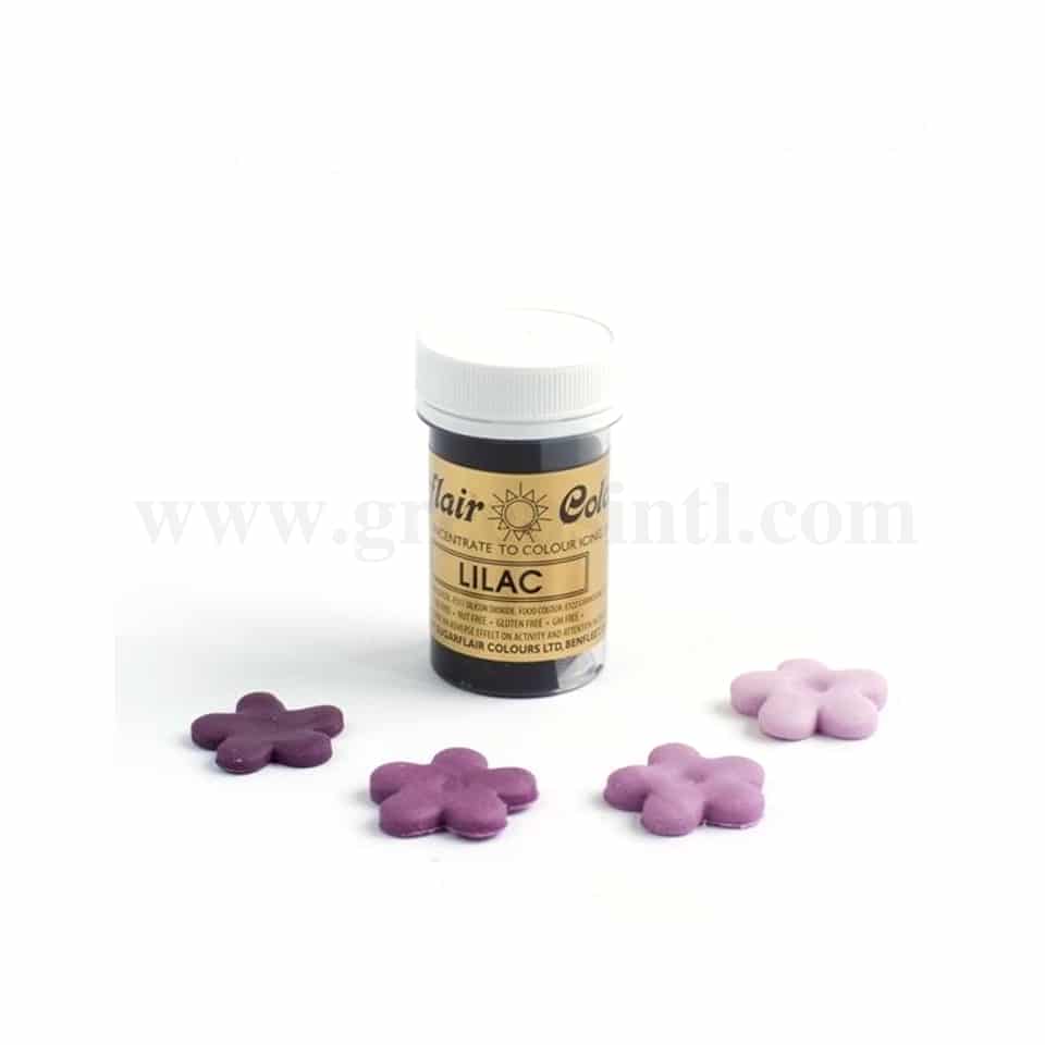 SUGARFLAIR Spectral Gel Colour Lilac 25g