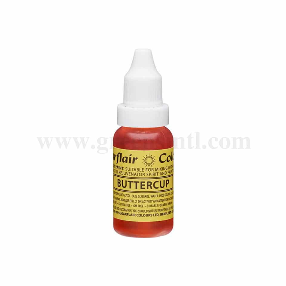 SUGARFLAIR Sugartint Concentrated Droplet Colour Buttercup 14 ml