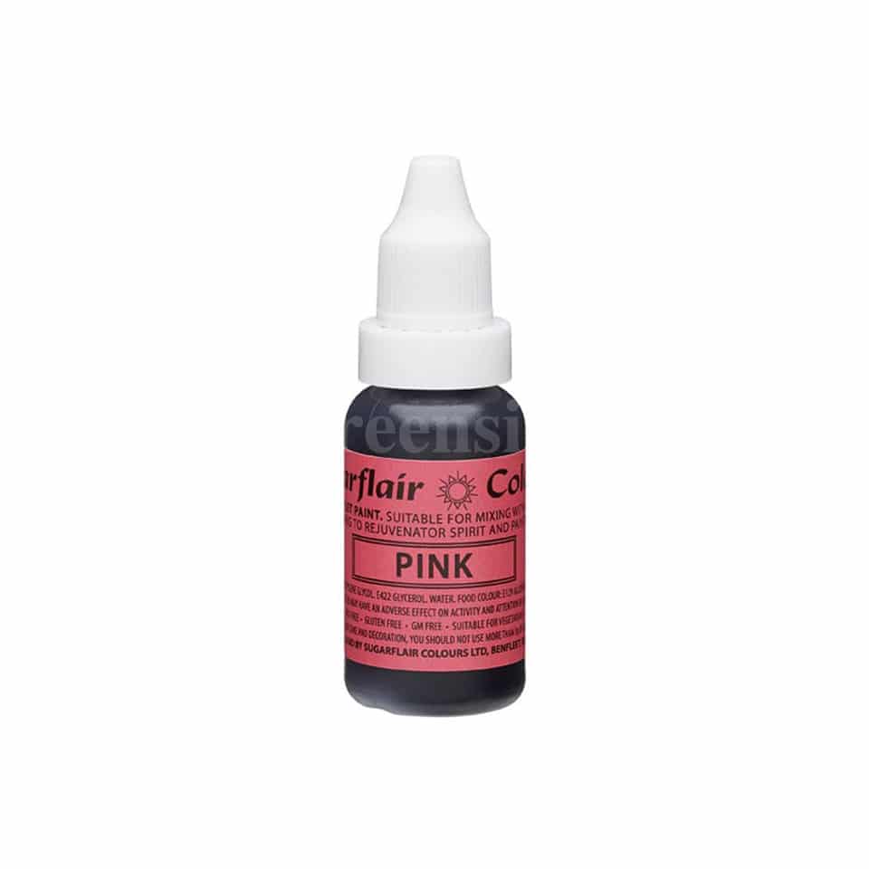 SUGARFLAIR Sugartint Concentrated Droplet Colour Pink 14 ml