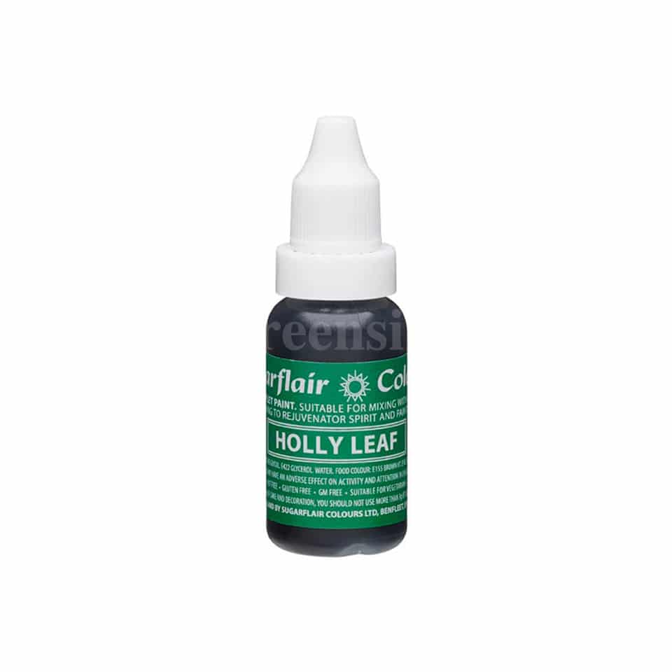 SUGARFLAIR Sugartint Concentrated Droplet Colour Holly Leaf 14 ml