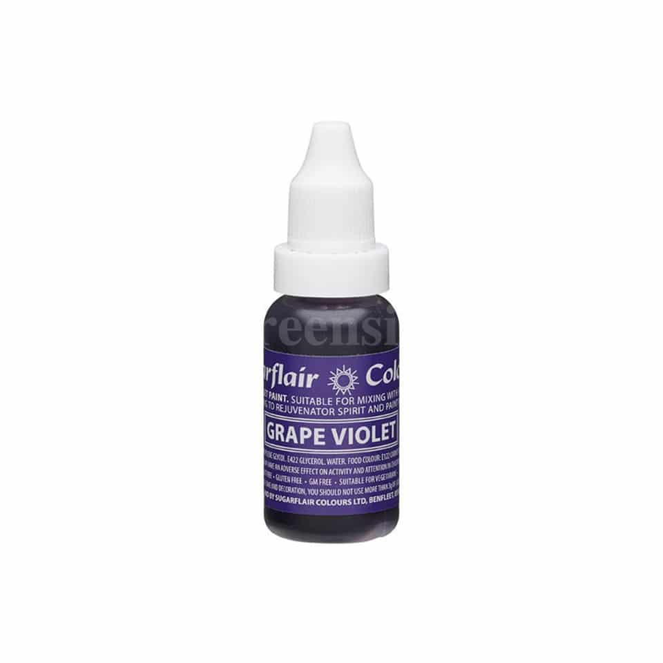 SUGARFLAIR Sugartint Concentrated Droplet Colour Grape Violet 14 ml
