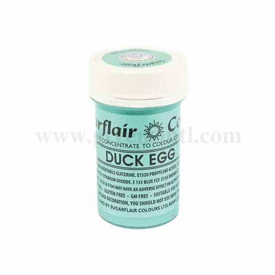 SUGARFLAIR Spectral Gel Colour Duck Egg 25g