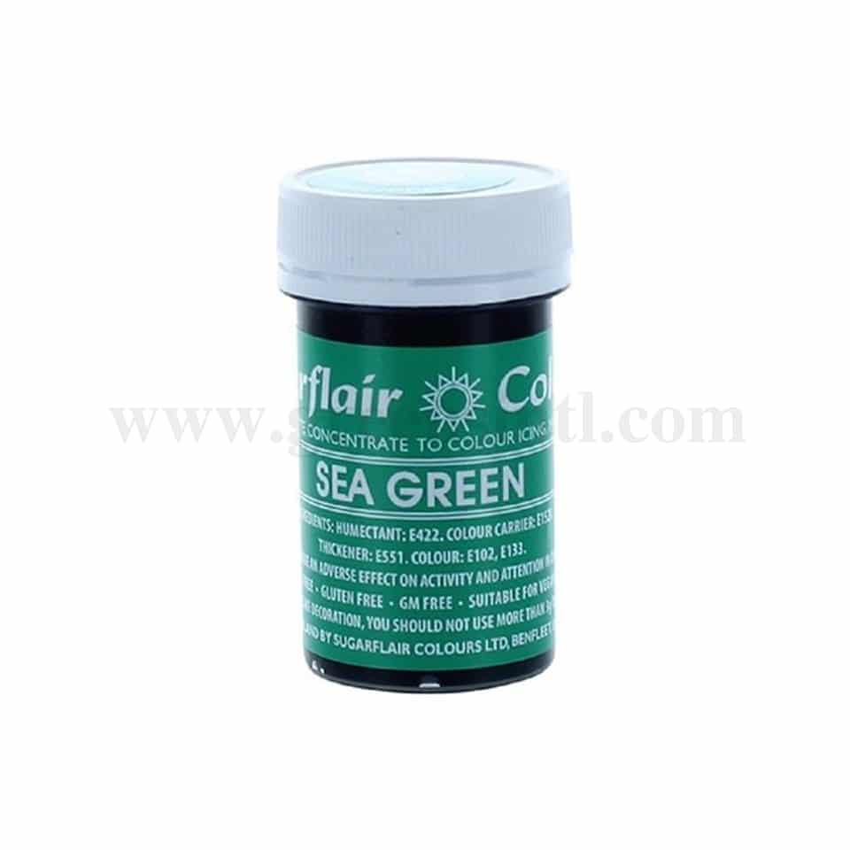 SUGARFLAIR Spectral Gel Colour Sea Green 25g