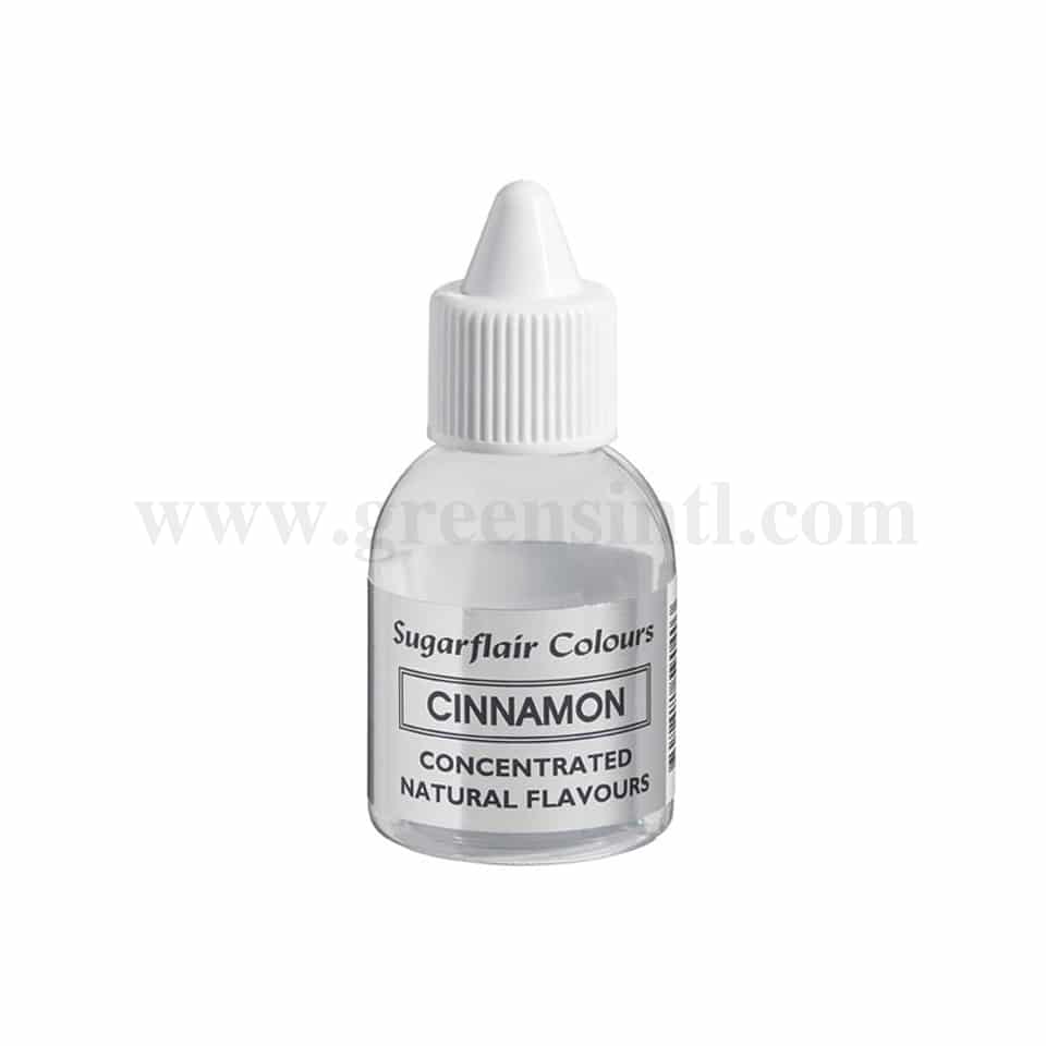SUGARFLAIR Concentrated Natural Food Flavour Cinnamon 30ml