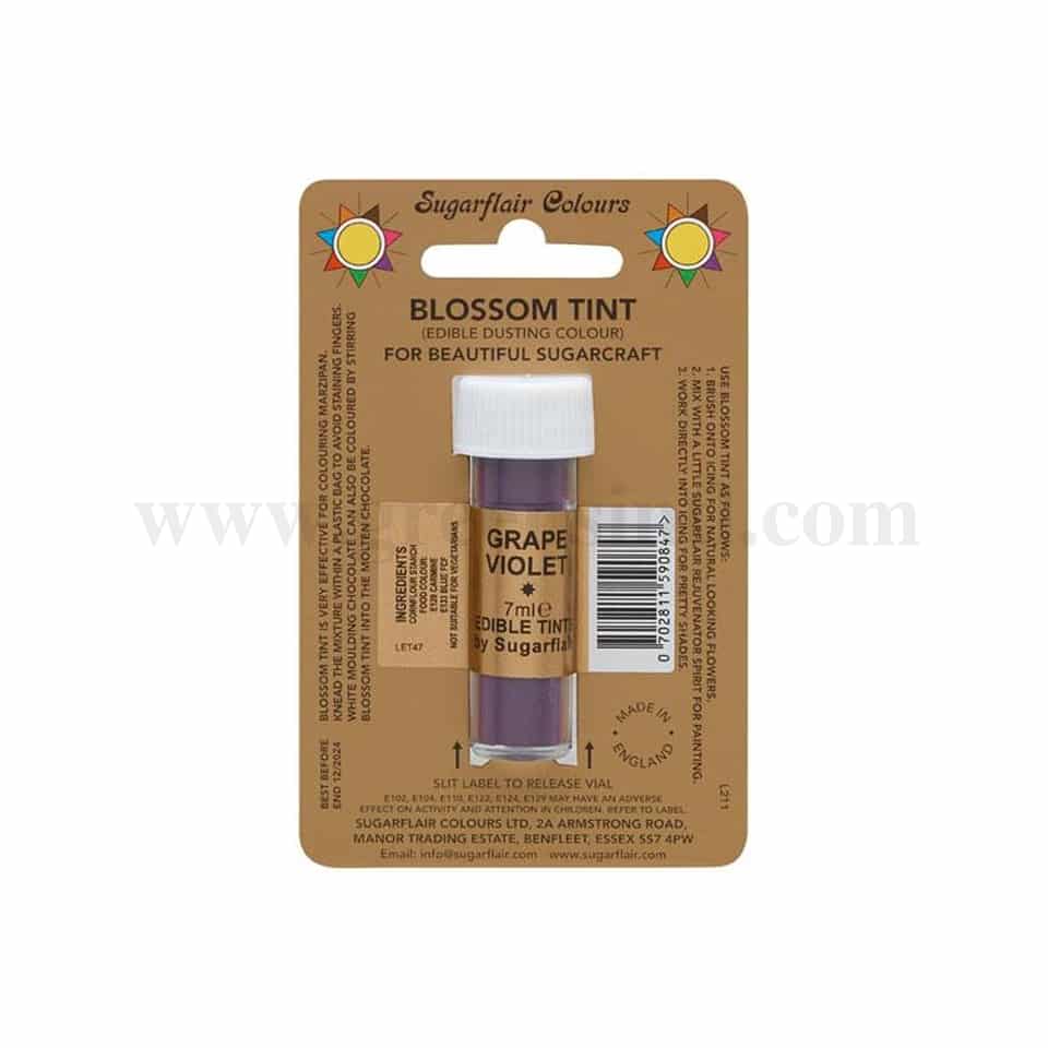 SUGARFLAIR Blossom Tint Dusting Colour Grape Violet 7ml