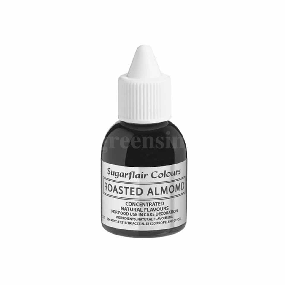 SUGARFLAIR Concentrated Natural Food Flavour Roasted Almond 30ml