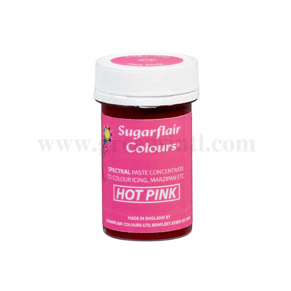 SUGARFLAIR Spectral Gel Colour Hot Pink 25g