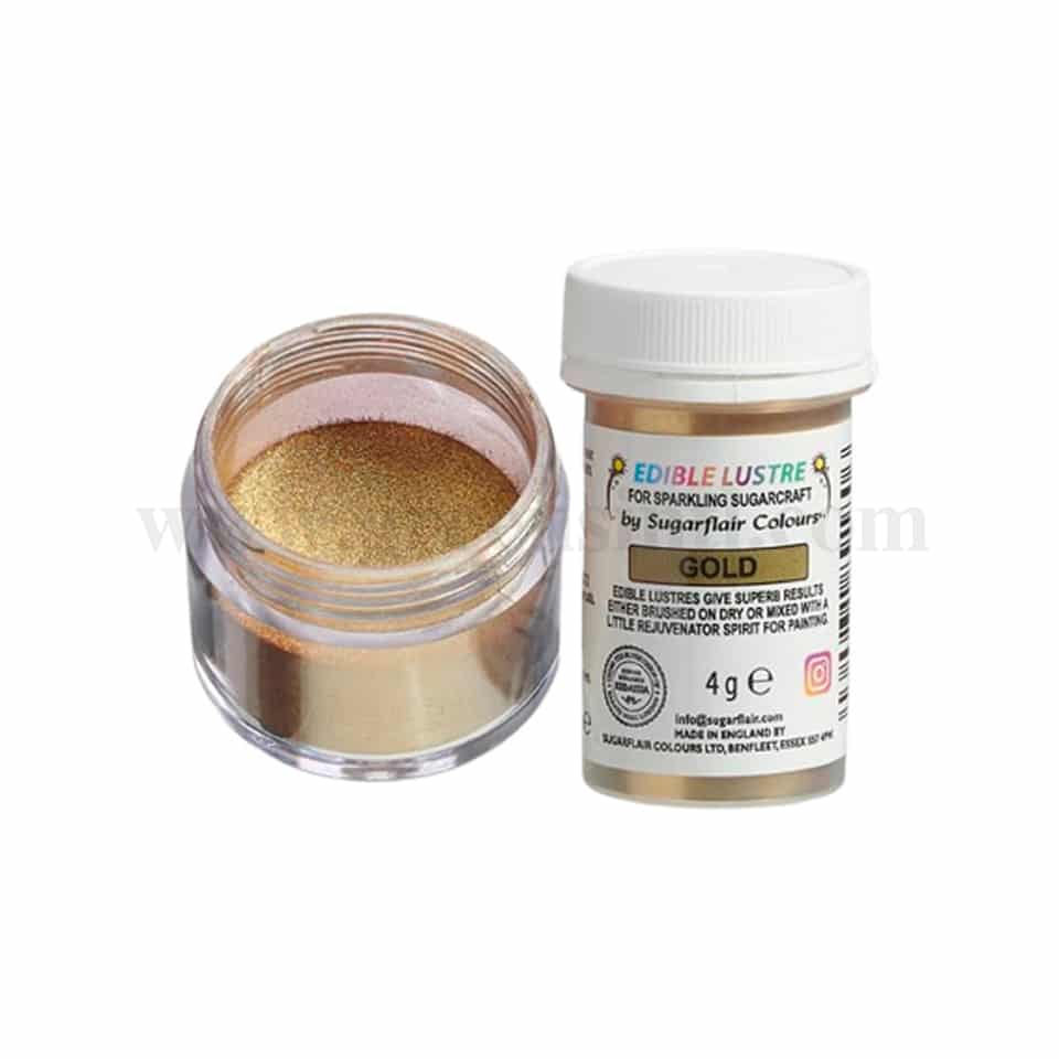 SUGARFLAIR Edible Lustre Gold 4g