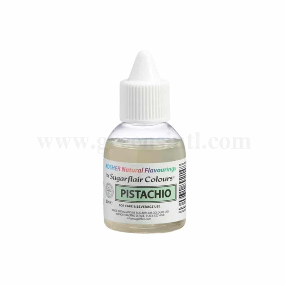 SUGARFLAIR Concentrated Kosher Natural Food Flavour Pistachio 30ml