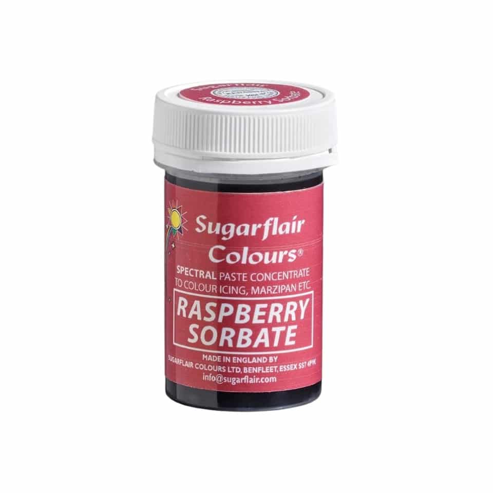 SUGARFLAIR Spectral Gel Colour Raspberry Sorbate 25g