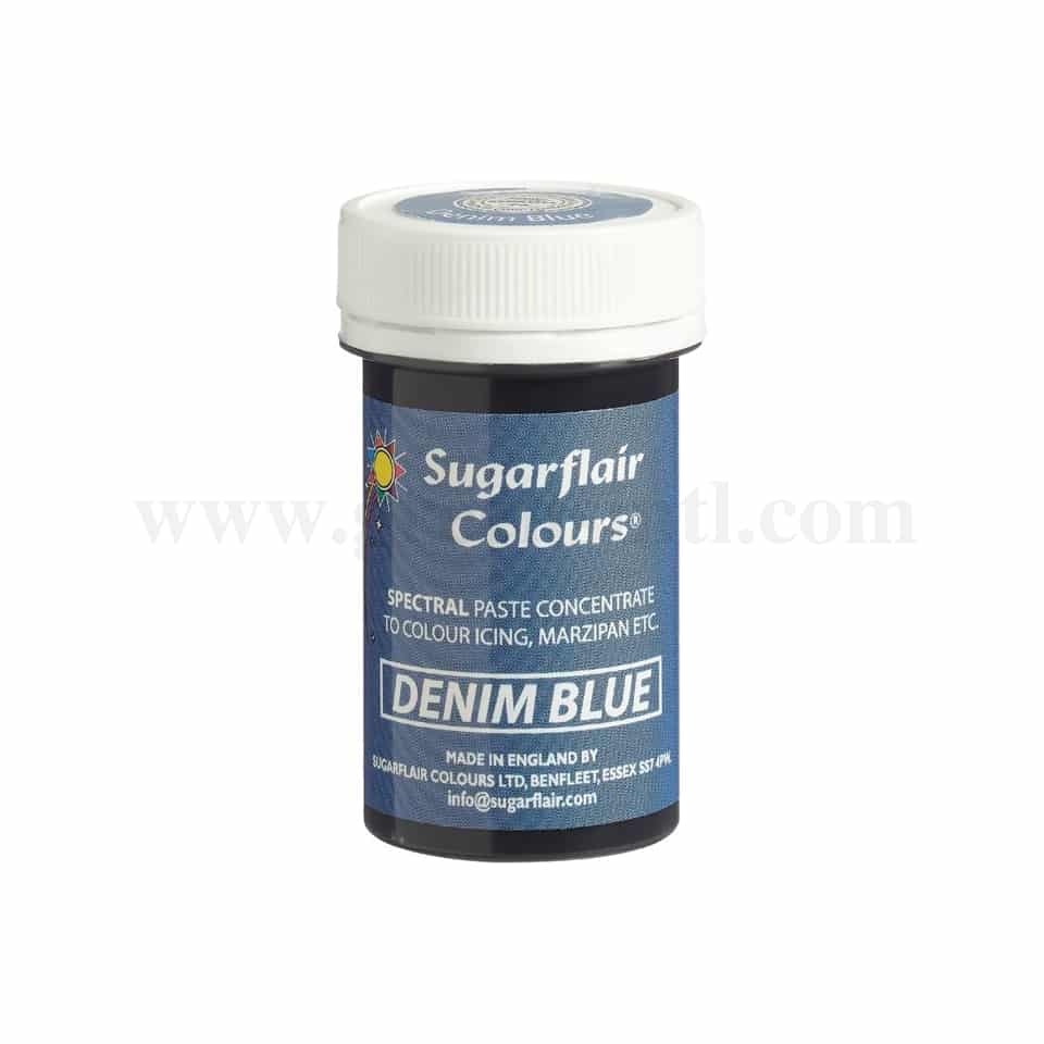 SUGARFLAIR Spectral Gel Colour Denim Blue 25 g