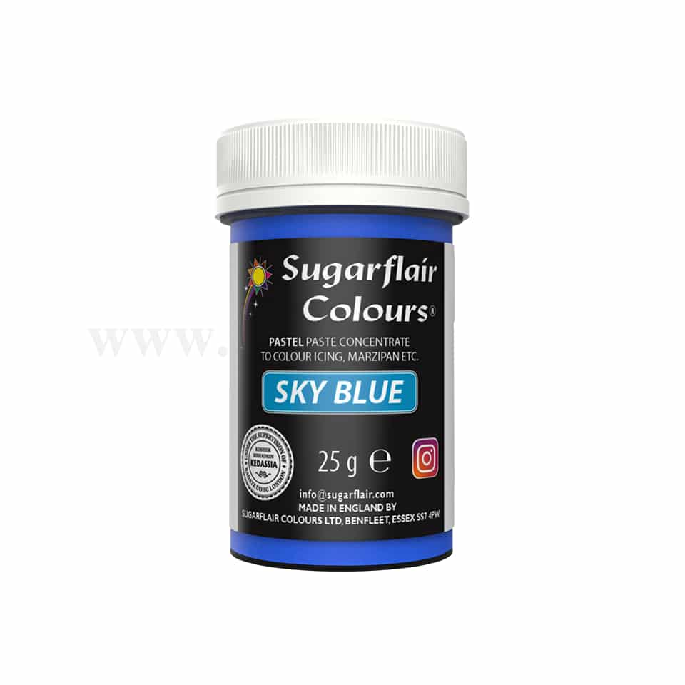 SUGARFLAIR Pastel Concentrated Gel Colour Skyblue 25g